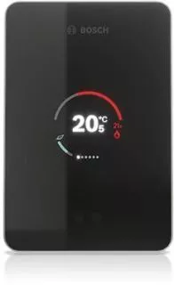 Nefit/Bosch Easycontrol Slimme Modulerende Kamerthermostaat Zwart
