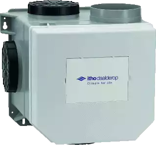 Woonhuis Ventilatie Unit CVE-S ECO SE Standaard Met Geïntegreerde RV Vochtsensor Met Euro Stekker Itho