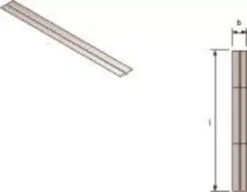 Uponor Siccus Aluminium Warmtegeleiding Lamel 48 Stuks Per Doos 1,2 Meter Lang