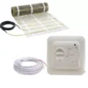 Elektrische Vloerverwarming Set 9,0 M2 Met Inbouw Thermostaat 1260 Watt (dikte 4 Mm)