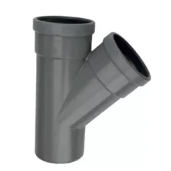 PVC Manchet T Stuk 250 X 200 Mm 45¡ 2 X Mof/spie