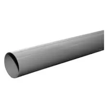 PVC Hemelwaterafvoerbuis Grijs 80 Mm Lengte 5.55 Meter 4 PVC Hemelwaterafvoerbuis Grijs 80 Mm Lengte 5.55 Meter - Afbeelding 2