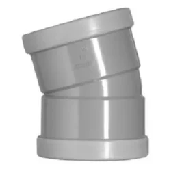 PVC Bocht 160 Mm 15° Manchet 2 X Mof