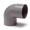 PVC Hemelwaterafvoer Bocht 80 Mm 90 GR Mof/spie Verjongd (M/VS)