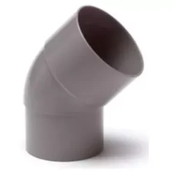 PVC Hemelwaterafvoer Bocht 100 Mm 45 GR Mof/spie Verjongd (M/VS)
