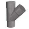 PVC Hemelwaterafvoer T Stuk 100 Mm 45 GR Mof/spie Verjongd (spie Past In Buis) -Hulpmiddelen Voor Thuis 1550894452.png