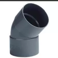 Pvc Bocht 125 Mm 45° - 2 X Lijm Mof