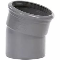 PVC Bocht 160 Mm 15° - Manchet Mof/spie