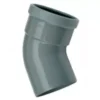 PVC Bocht 110 Mm 45° - Manchet Mof/spie