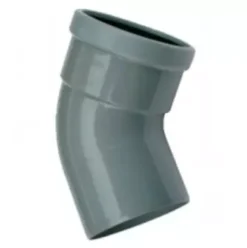 PVC Bocht 110 Mm 45° - Manchet Mof/spie