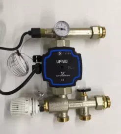 Top-Flow Pompgroep Grundfoss UPMO Energizuinige Pomp - T.b.v. Top-Flow Verdeler Vloerverwarming Verdeler