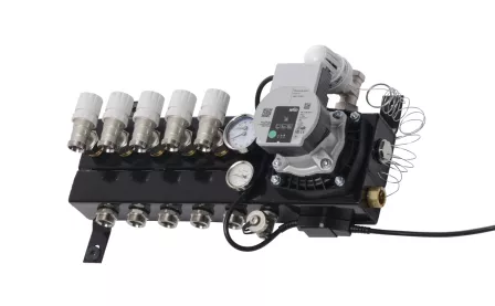 Vloerverwarming Set 5 Groepen 46 - 58 M2 Als Hoofdverwarming Compleet Geleverd Met Draagmatten 4 Vloerverwarming Set 5 Groepen 46 - 58 M2 Als Hoofdverwarming Compleet Geleverd Met Draagmatten - Afbeelding 2