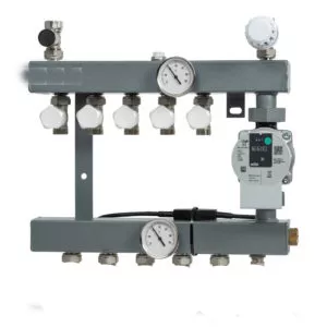 Vloerverwarming Set Voor 11 - 23 M2 - 2 Groepen - Compleet Geleverd Met Noppenplaat 4 Vloerverwarming Set Voor 11 - 23 M2 - 2 Groepen - Compleet Geleverd Met Noppenplaat - Afbeelding 2