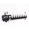 Top-Flow Vloerverwarming Verdeler 9 Groepen Met Grundfos Alpha 2 L Energiezuinige Pomp
