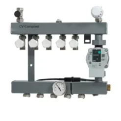 CV-Compleet 5 Groepen Vloerverwarming Verdeler