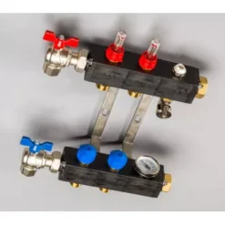 Top-Flow Kunststof Verdeler PRO 2 Groepen Inclusief Adapters 16 Mm