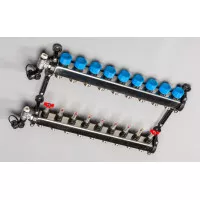 TOP-Flow RVS Verdeler 9 Groepen Zonderpomp