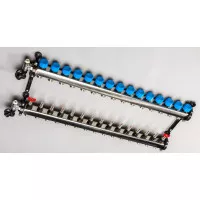 TOP-Flow RVS Verdeler 15 Groepen Zonderpomp