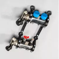 TOP-Flow RVS Verdeler 2 Groepen Zonderpomp