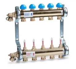 Thermrad Messing 12 Groepen Vloerverwarming Verdeler Zonder Pomp