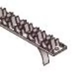 Uponor Fix, Buisklem, Kunststof, Ø14-20mm, Zwart - Lengte 1 Meter