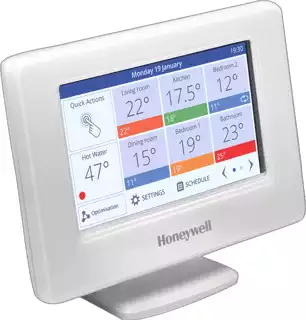 Honeywell Evohome Wifi Bedieningspaneel Zoneregeling - ATC928G3000 3 Honeywell Evohome Wifi Bedieningspaneel Zoneregeling - ATC928G3000
