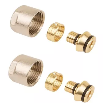 Vloerverwarming Set 47 - 58 M2 - VTE In-Line Verdeler 5 Groepen, 5 Rollen Vloerverwarmingsbuis 7 Vloerverwarming Set 47 - 58 M2 - VTE In-Line Verdeler 5 Groepen, 5 Rollen Vloerverwarmingsbuis - Afbeelding 5