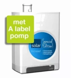 Intergas PlusHRE 28/24 CW4 Plus Gaswand Combiketel, A-Label Pomp