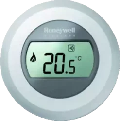 Honeywell Round Kamerthermostaat Verwarmen/koelen 24V Round Modulation Wit T87HC2011