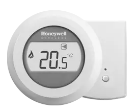 Honeywell Round Draadloos Kamerthermostaat Modulation Y87RF2008 4 Honeywell Round Draadloos Kamerthermostaat Modulation Y87RF2008 - Afbeelding 2