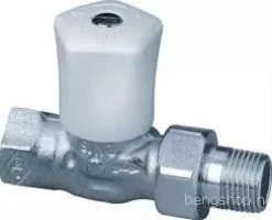 Uponor Heimeier Micro Radiatorkraan 1/2" Recht