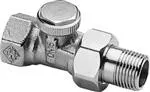 Uponor Heimeier Voetventiel 1/2" Recht