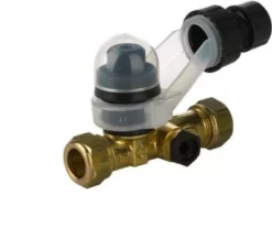 VSH Inlaatcombinatie 2 X 15 Mm Knel Maximale Werkdruk 8 Bar