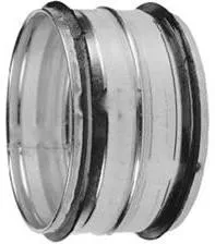 Steek Verbinding Voor Buis 200 Mm - Met Rubber Afdichting