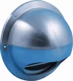 Nedco Gevelrooster Bol - 150 Mm RVS