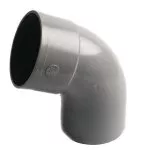 Pvc Bocht 125 Mm 67¡ 1 X Lijm Mof X 1 Spie