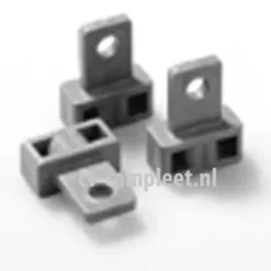 Klemnok Metaal M6 TBV Model B-beugel ABS