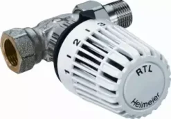 Uponor Heimeier RTL Ventiel, 1/2" Recht - 917402800 RTL KR 1/2R